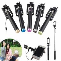 ไร้สาย Bluetooth Selfie Stick ขาตั้งพร้อมรีโมทคอนลสำหรับ Samsung Android Mobile Monopod Selfie Stick Shutter