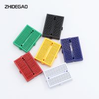 SYB-170 Mini Solderless Prototype Breadboard 170 Tie-points 35*47*8.5mm for Arduino Diy Kit Prototype Breadboard  ZHIDEGAO LED Bulbs