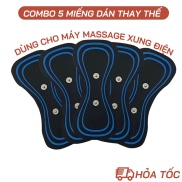 Miếng Dán Massage Xung Điện Sét 5 Miếng Hình Bướm Chính Hãng Thay Thế Máy