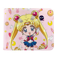 Hot Sell Japanese Anime Cartoon Sailor Crystal Wallet Short Purse With Card Holder Coin Pocket