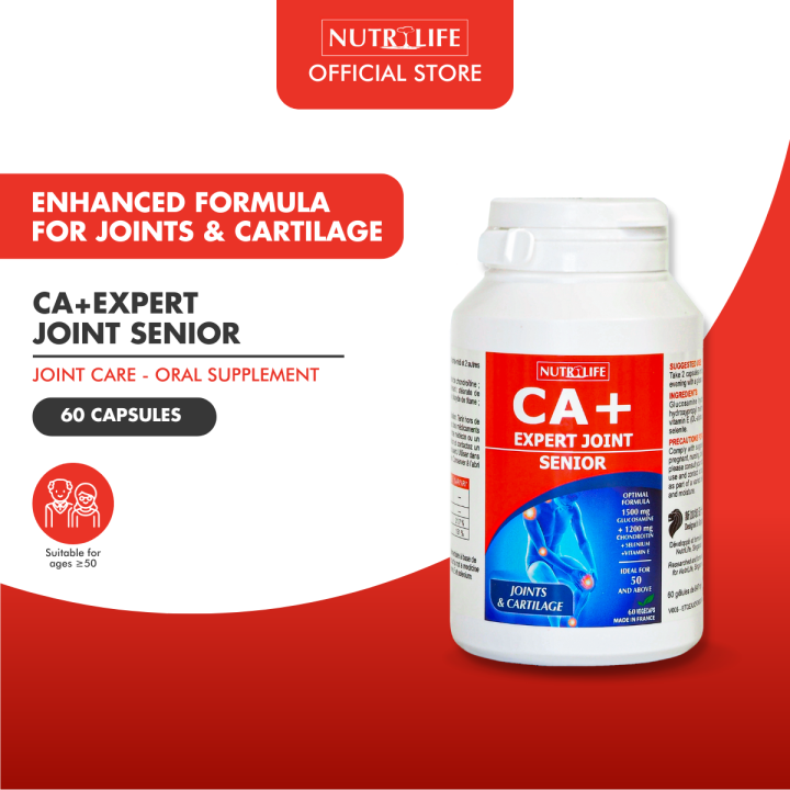 NutriLife CA+ Expert Joint Senior (60 vegecaps) | Lazada Singapore
