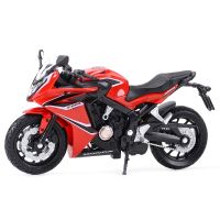 โมเดลมอเตอร์ไซค์ โมเดลรถจักรยานยนต์ CBR650F รถโมเดลรถจักรยานยนต์ ของเล่นงาน ของสะสม สเกล 1:18