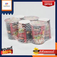 มาม่าคัพ บะหมี่กึ่งสําเร็จรูป รสต้มแซ่บ 60 กรัม x 6 ถ้วยMama Cup Instant Noodle Tom Sab 60 g x 6