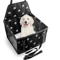 【LZ】♙✠▪  Assento de alta qualidade do impulsionador do carro para Pet malha cachorro cinto de segurança estável dobrável viagens assento de carro