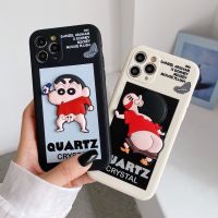 เคสไอโฟน iPhone 13 13pro 13proamx IPhone 12 7 8 6 6s X XS 14 14pro 14promax 12promax น่ารัก กาวอ่อน XR crayon new 11promax เคสโทรศัพท์ซิลิโคน