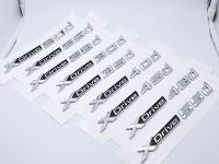 NEW 1pcs ABS Chrome Car XDrive Emblem Trim Sticker X Drive 18d 20d 23d 25d 28d 30d 35d 40d 45d 48d 50d 55d For BMW X1 X3 X5 X6 etc