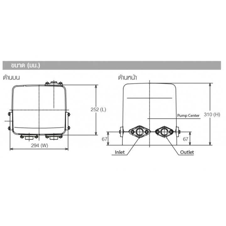 ปั๊มน้ำอัตโนมัติฮิตาชิ-ระบบอินเวอร์เตอร์-รุ่น-wm-p-250xv-hitachi-inverter-water-pump-series-xv-รุ่นใหม่-ปี-2020-ขนาด250w-ปั๊มน้ำ-hitachi-250w