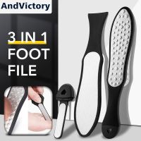 ZZOOI 3In1 Professional Pedicure Foot Care Tools File For Heels Cleaning Rasps Grater Callus Callus Dead Skin Remover Feet Sandpaper