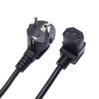 EU Plug Cable IEC C13 Computer Power Cable Extension Cord 0.3m 1m 1.5m 1.8m Euro Power Cable For Monitor PDU Antminer Printer