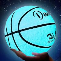 Reflective Basketball Ball PU Wear-Resistant Luminous Night Light Ball Basketball Glowing Basketball Ball No. 7 basketball Gift