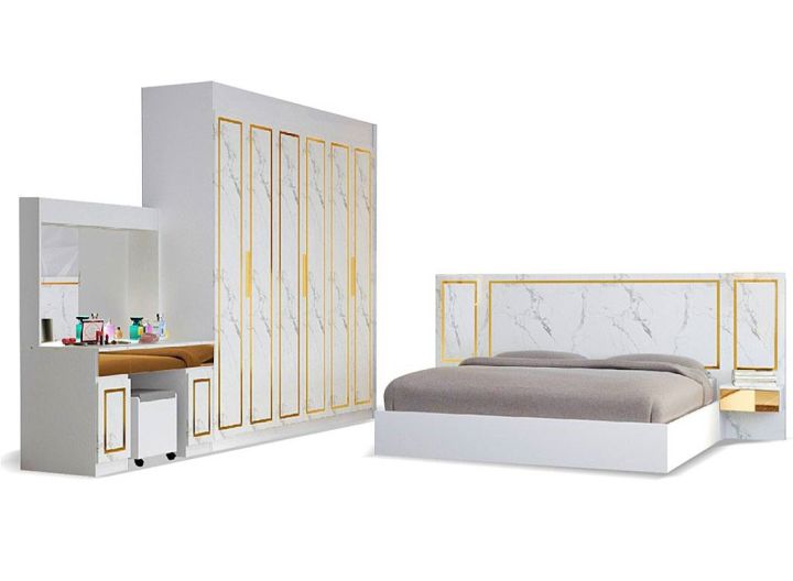shop-nbl-ชุดห้องนอน-jessica-5-ฟุต-model-set-5-a1-ดีไซน์สวยหรู-สไตล์ยุโรป-ประกอบด้วย-เตียง-ตู้เสื้อผ้า-โต๊ะแป้ง-ตู้ข้างเตียง-ทนทานมาก