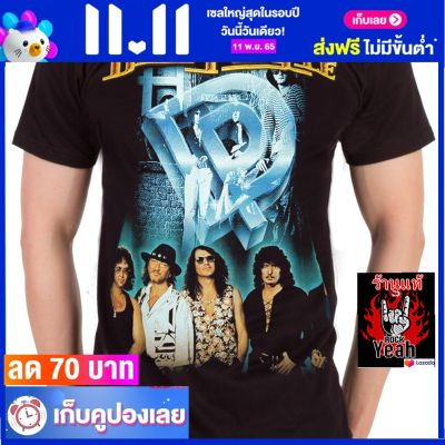 เสื้อวง DEEP PURPLE เสื้อเท่ห์ แฟชั่น ดีปเพอร์เพิล ไซส์ยุโรป RDM504