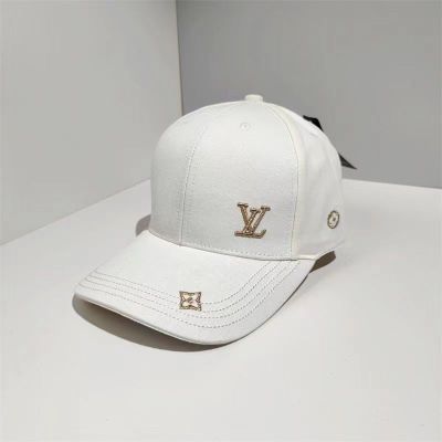 หมวกแก๊ป LVV หลากหลายใหม่ของผู้หญิง2023ใหม่หมวกเบสบอล Ins หมวกกันแดดหมวกกันแดดใส่สบายดูเล็ก