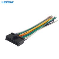 LEEWA 20Pin Universal Aftermarket Car Head Unit DVD Stereo Radio Wiring Harness Cable Plug CA2326