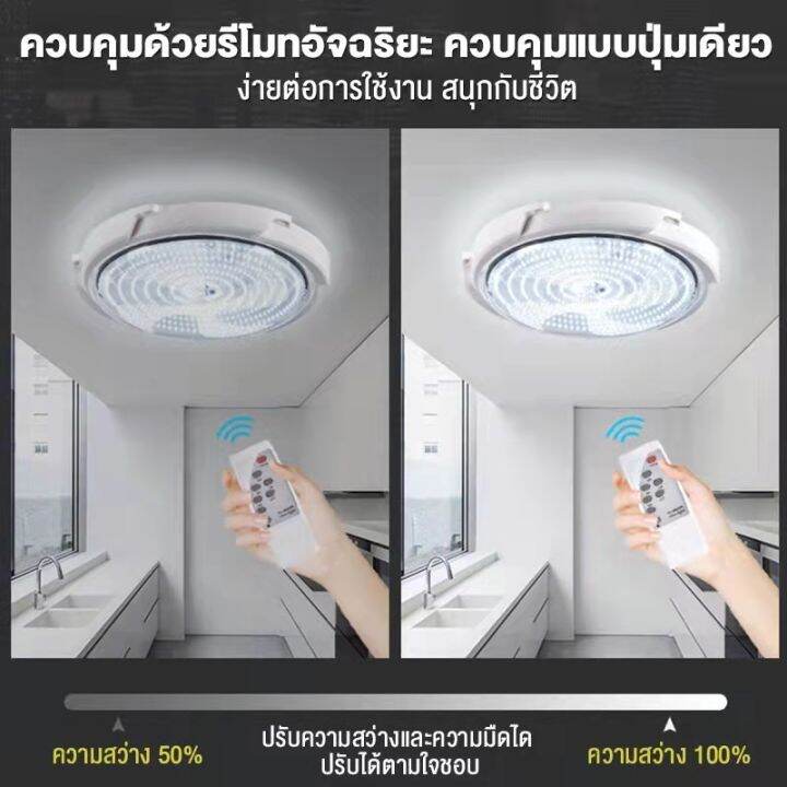 โคมไฟติดเพดาน-ไฟโซล่าเซลล์ติดเพดาน-ไฟเพดาน-500w-led-โคมไฟเพดานโซลา-ไฟโซล่าเซลล์-ไฟโซล่าเซลล์ปรับ-solar-ceiling-light-ไฟเพดานโซลาเซล-ห้องนอน