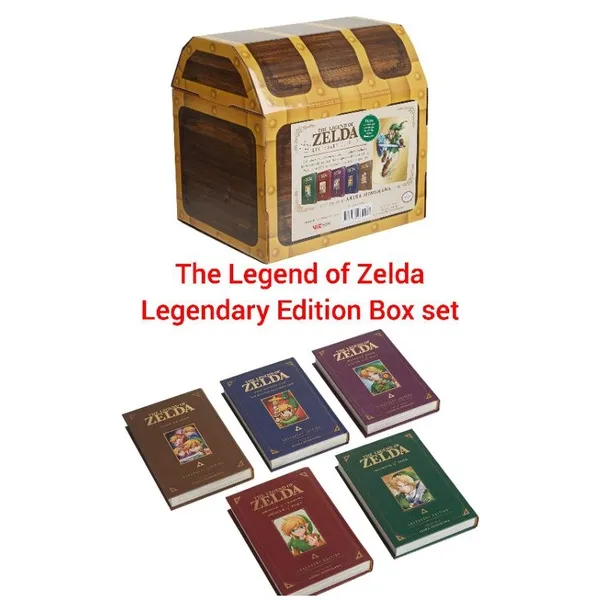 The Legend of Zelda - Legendary Edition Box Set (Paperback) 