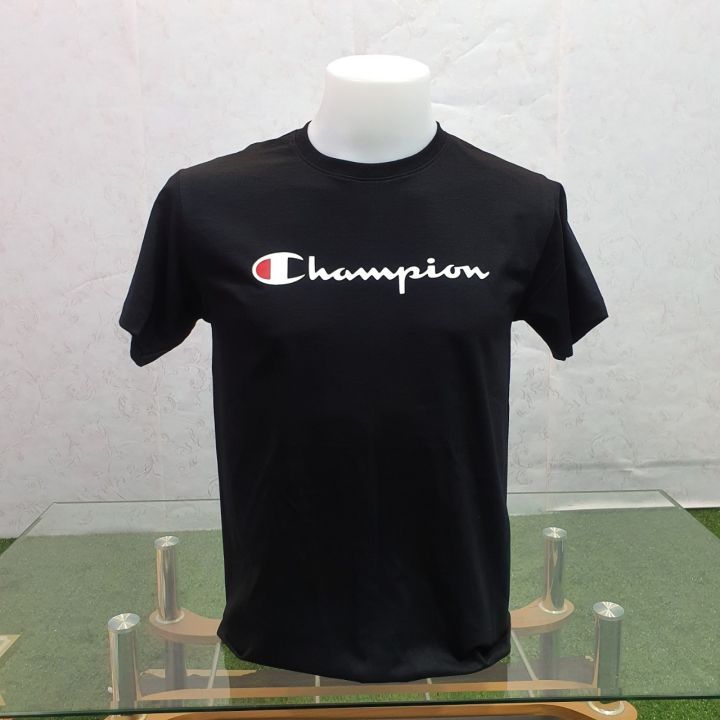 เสื้อยืด-champion-ผ้าดี-cotton100-สกรีน-flex-pu-ถูกที่สุด-งานดี-รับประกัน-ความคุ้มค่า