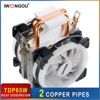 【LZ】☼▪♈  Tubos de Calor IWONGOU refrigerador do cpu lga 1700 2 refrigerador de ar intel X99 LGA2011 1150 1151 1155 775 1200 AMD AM3 AM4 processador ryzen cooler