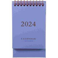 Calendar 2024 Small Desk Week Planner Schedule Standing Korean Version Desktop Table