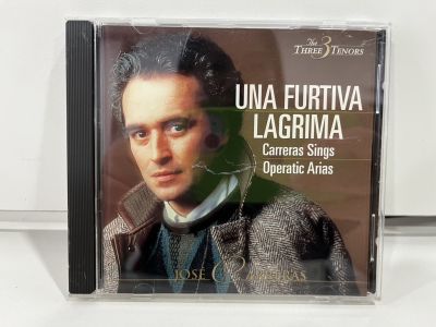 1 CD MUSIC ซีดีเพลงสากล    THREE TENORS    UNA FURTIVA LAGRIMA  Carreras Sings Operatic Arias  (A16A126)