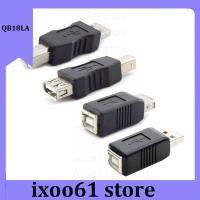 ixoo61 store USB 2.0 Female to USB Type A Type B Male to Male Female to  Male Black Adapter Electronics Converter Connector