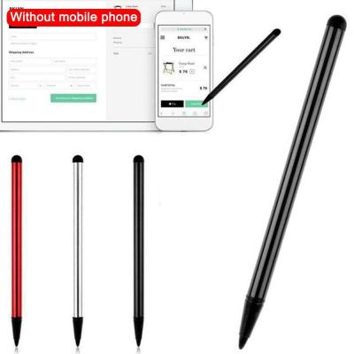 ปากกาหน้าจอปากกาสไตลัสแบบสากลที่ใช้งานได้สำหรับ Ipad แท็บเล็ตปากกาสำหรับจอมือถือดินสอตัวเก็บประจุ