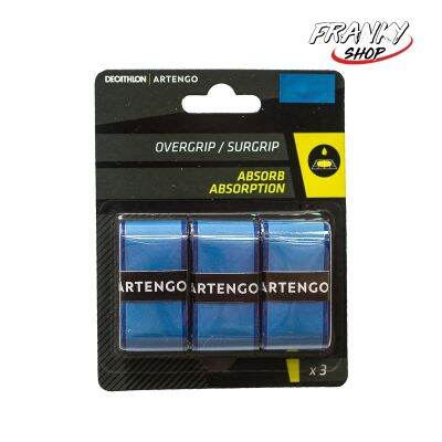 [พร้อมส่ง] โอเวอร์กริปเทนนิส Absorbent Tennis Overgrip Tri-Pack