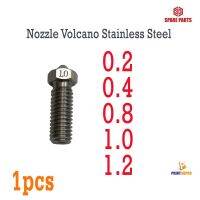 3D Part Nozzle Volcano Stainless Steel 0.2 , 0.4 , 0.8 , 1.0 , 1.2 1ชิ้น For 3D Printer