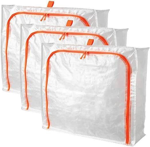 (READY STOCK) IKEA PARKLA Storage Bag Lazada