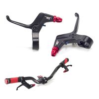 【YF】▨  2-Finger Brake Lever Levers Mountain Kid MTB Mechanical Disc Brakes Linear-pull