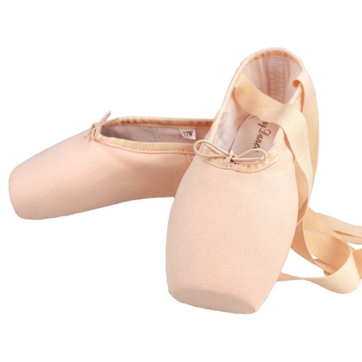 cod-dsfgerererer-girls-women-ballet-pointe-shoes-pink-canvas-cotton-ballet-dance-shoes