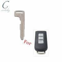 [More Suitable] Uncut Smart Key Replacement Prox Remote Emergency Blade Insert สำหรับ Mitsubishi