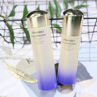 NEW SHISEIDO Vital Perfection White Revitalizing Emulsion 100ml/Softener Enriched150mlเป็นหนึ่งด้านการดูแลทุกริ้วรอยแห่งวัย ให้ผิวดูเรียบเนียน ชุ่มชื้น