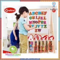 แม่เหล็กไม้ ABV และตัวเลข ติดตู้เย็น ติดกระดานแม่เหล็ก Magnetic Wooden Puzzle สินค้ามีจำนวนจำกัด