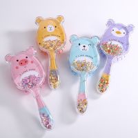 Cute Cartoon Bear Shape Hairdressing Comb Air Cushion Comb Children Kid Hairdressing Hair Comb Massage Airbag Comb