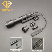 ll tactical surefir m300c m600c led weapon flashlight with mlok 20mm rail Scout light Mount outdoors hunting light set