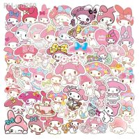 10/30/50PCS Kawaii My Melody Stickers Cartoon Kids Funny Decals Toy Gift DIY Laptop Guitar Bicycle Stationary Graffiti Sticker