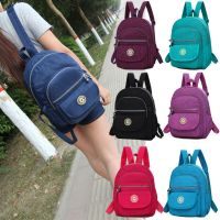 2021 Mini Women Backpack Purse Anti-theft Waterproof Nylon Small Backpack Shoulder Rucksack Bag Travel Storage Bag 【AUG】