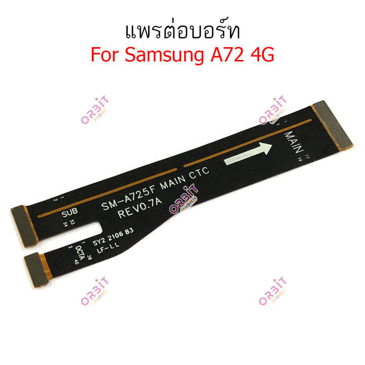 แพรต่อบอร์ด-samsung-a72-4g-แพรต่อชาร์จ-samsung-a72-4g-แพรต่อจอ-samsung-a72-4g-a725f