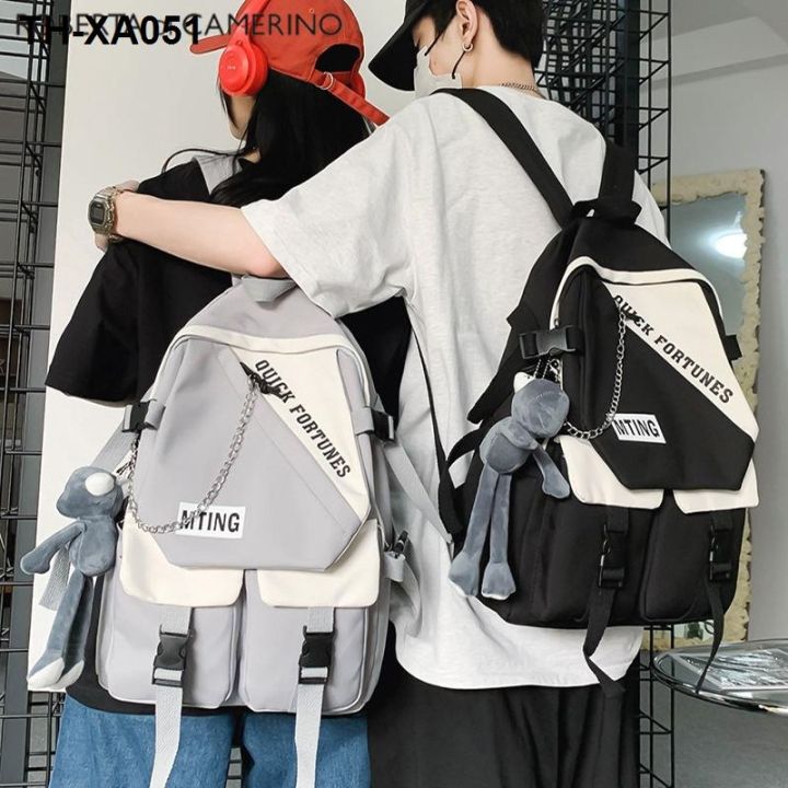 nobeida-schoolbag-male-college-students-ins-trendy-cool-large-capacity-design-sense-high-school-light-backpack-shoulder-bag-female