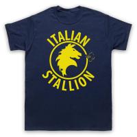 อิตาเลี่ยน STALLION ROCKY BALBOA STALLONE ทางการเสื้อยืด MENS สุภาพสตรีขนาด