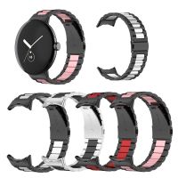 ❇ Metal Three Steel Strap For Google Band For Bracelet Replacement Watchband SmartWatch Accessories