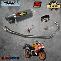 ท่อcbr150r โฉมเก่า ท่อhonda ท่อakrapovic 2รู เคฟล่า cbr150r ท่อแต่ง cbr150r โฉมเก่า เสียง แน่น นุ่ม ทุ้ม ไม่แต่งในรอบสูง ระบายความร้อนได้ดี อัตราเร่งดีขึ