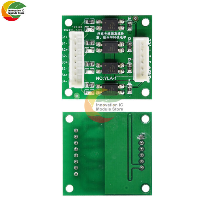 optical-coupler-isolation-high-low-level-voltage-converter-module-4-channel-4ch-board-ระดับต่ำถูกต้องง่ายต่อการเชื่อมต่อ