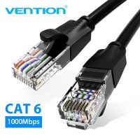 Vention Cat6แพทช์เครือข่ายอีเทอร์เน็ต Rj45 Lan CAT 6สำหรับแล็ปท็อป PC 0.5M 1M 2M 3M 5M RJ45อีเธอร์เน็ต