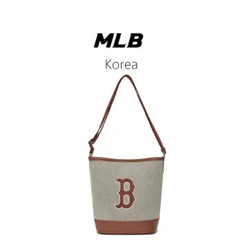 MLB Korea Womens Shoulder Bags, White