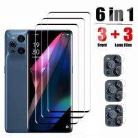 [HOT DOLXIOWEOH 539] ป้องกันหน้าจอแบบเต็มสำหรับ Oppo Find X3 Pro X3 Neo กระจกกล้องเลนส์ฟิล์มป้องกันบน Oppo ค้นหา X3 Lite X3 Pro แก้ว