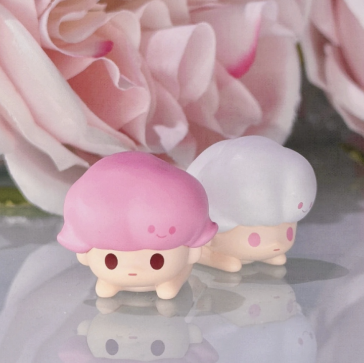 🤣พร้อมส่ง(จำนวนจำกัด) rare find🤣POPMART ° Cherry Blossom DIMOO ° ดิโม่ ...