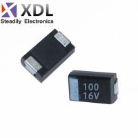 【YF】✁  100PCS 3528 16V 100UF 107C B Type SMD tantalum capacitor