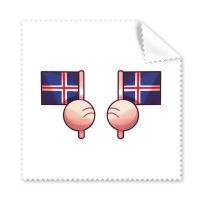 Iceland Flag Island Country Cleaning Cloth Phone Screen Glasses Cleaner 5pcs Lens Cleaners